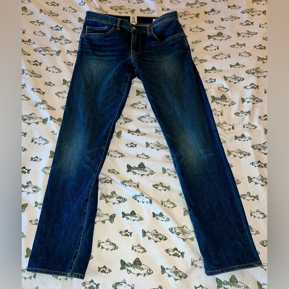 Hiroshi Kato - The Pen Slim - Rain 10.5oz Selvedge Denim Jeans - 31W x 29L - New